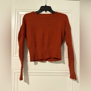 Hippie Rose Open Back Sweater